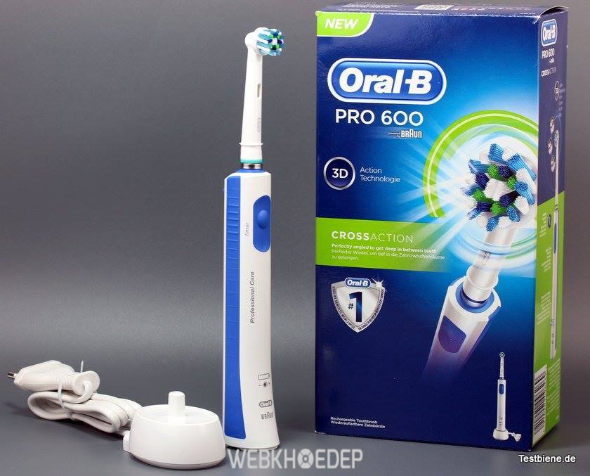 Bàn chải điện Oral-B Rechargeable Pro-Health For Me Power được áp dụng các công nghệ làm sạch tiên tiến 