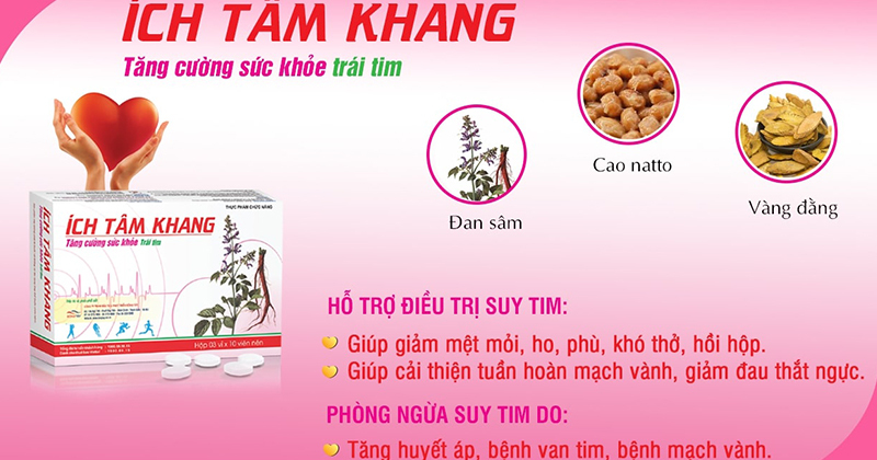 17 thuốc bổ tim tốt nhất của Mỹ, Úc, Đức, Việt chống đau thắt giá từ 300k