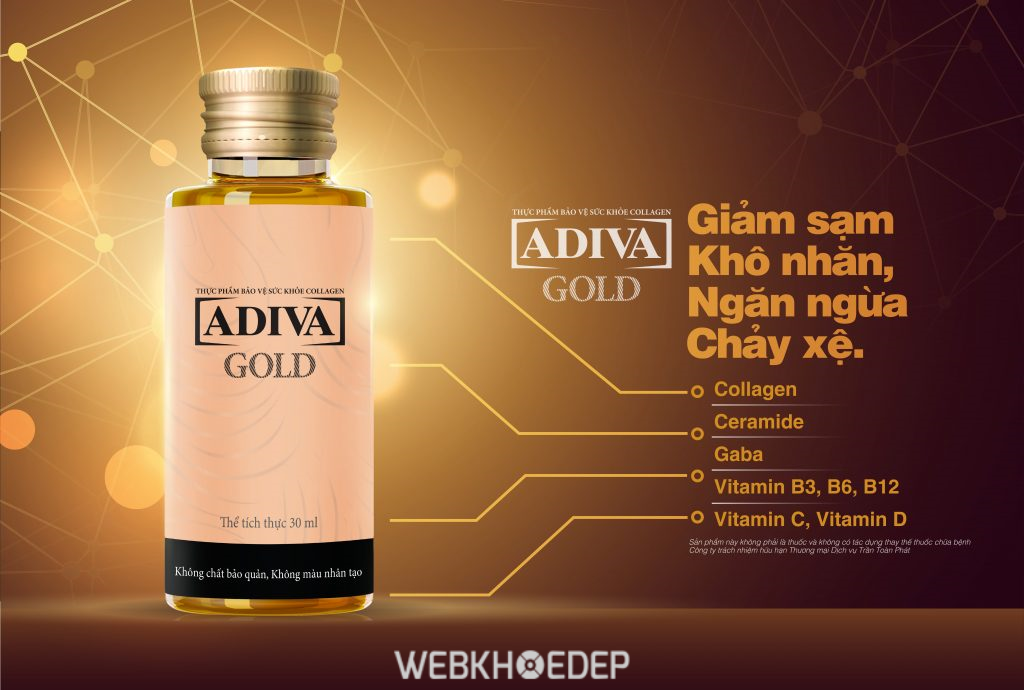 Collagen ADIVA có bổ sung Vitamin C