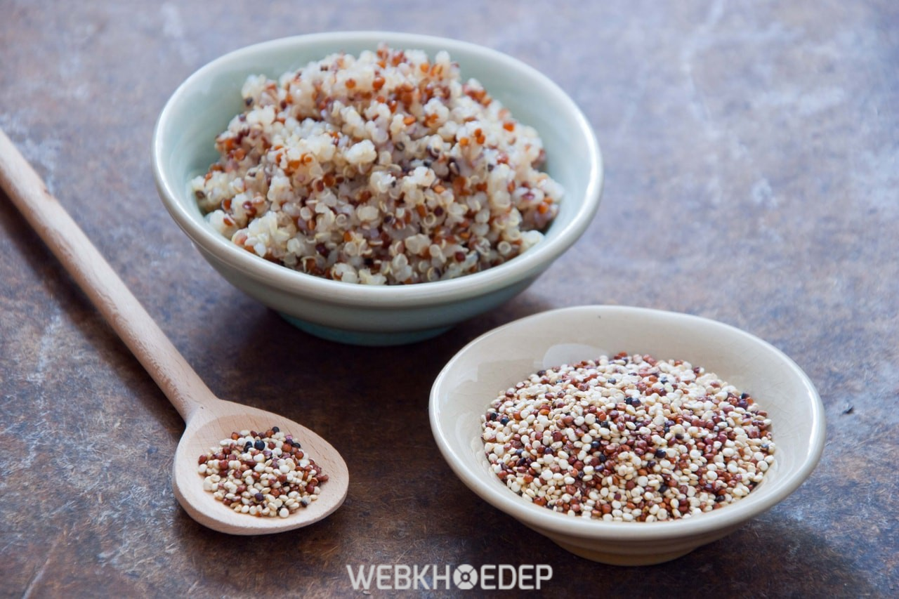 Hạt Quinoa giúp cơ bắp được săn chắc