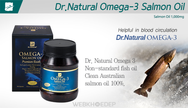 Dr Natural Omega 3 Salmon Oil