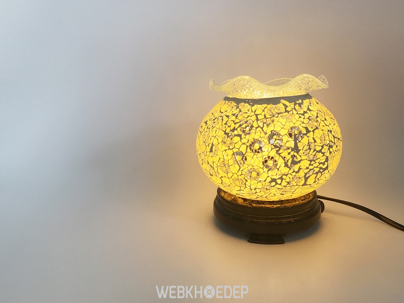Đèn xông tinh dầu có thể được dùng làm đèn ngủ