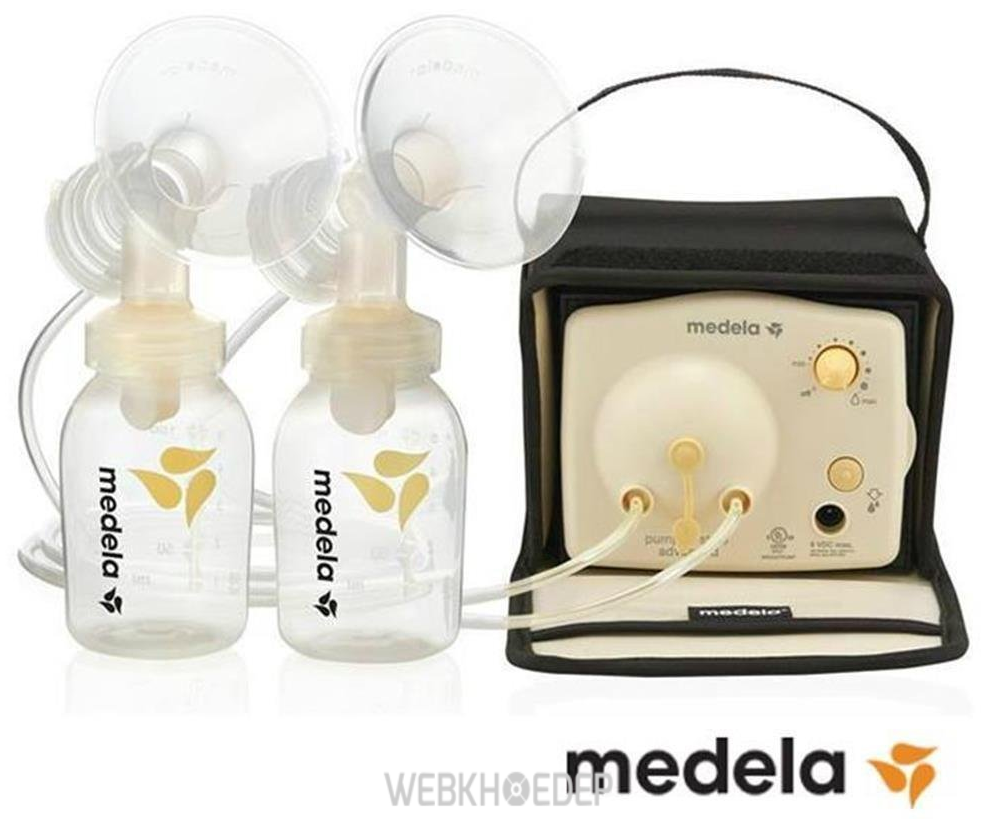 Máy hút sữa đôi chạy điện Medela sở hữu thiết kế thông minh