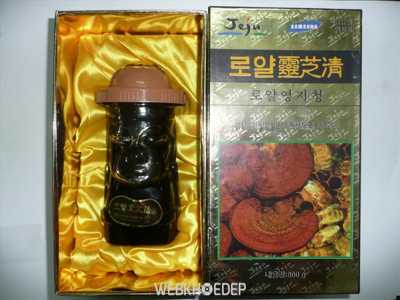 Sản phẩm cao linh chi mật ong Jeju chính hãng
