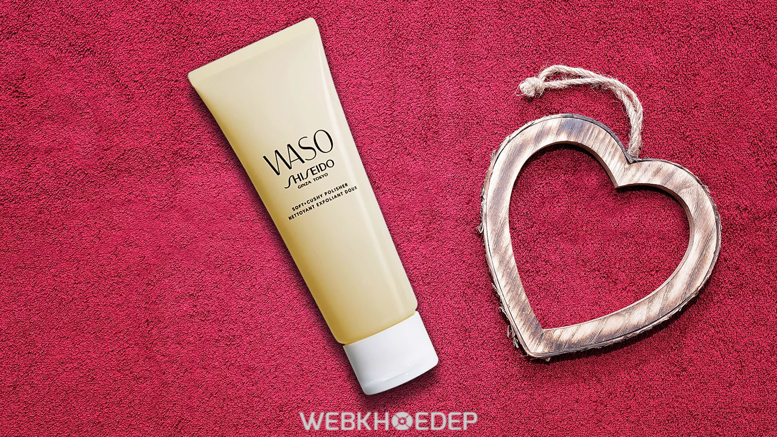 Tẩy tế bào chết đậu phụ Shiseido Waso Soft + Cushy Polisher 75ml