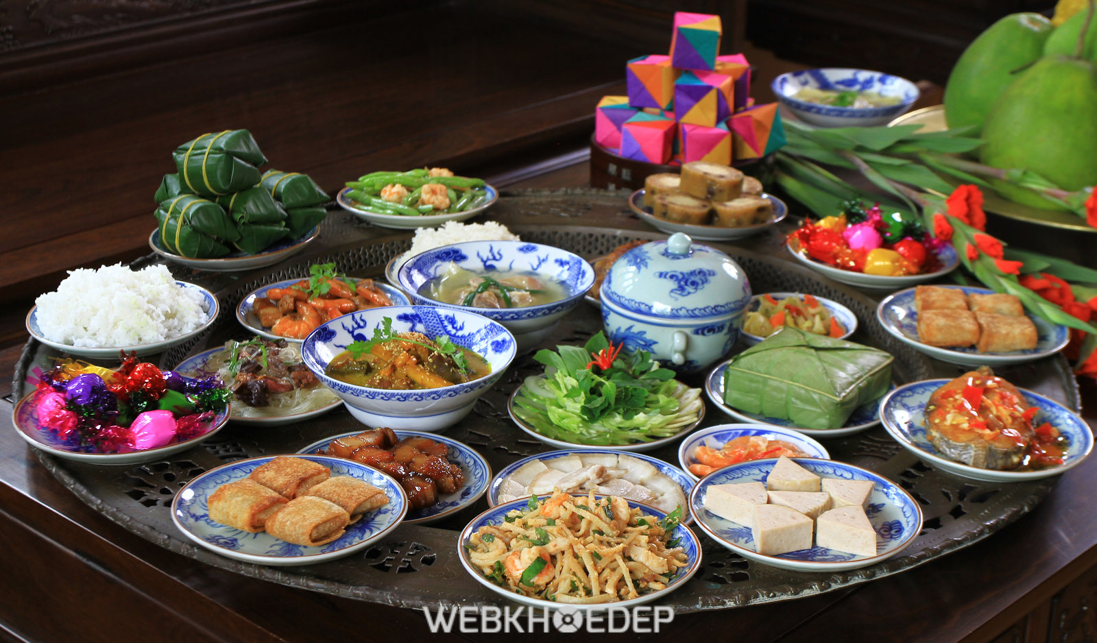 Những món ăn trong mâm cỗ người miền Trung
