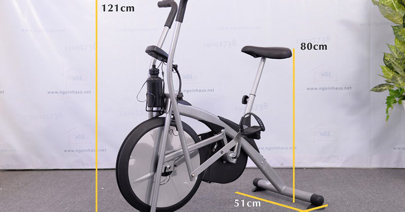 Đánh giá xe đạp tập thể dục Air Bike MK98 có tốt không, giá bao nhiêu