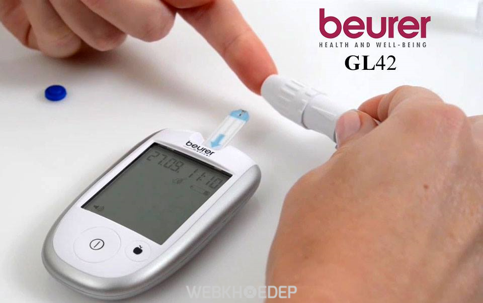Máy đo đường huyết Beurer có nhiều tính năng hiện đại và rất dễ sử dụng