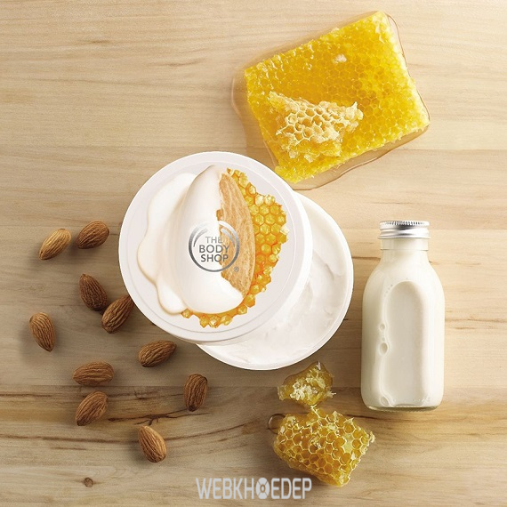 Nâng niu làn da khô và nhạy cảm với The Body Shop Almond Milk & Honey - Hình 8