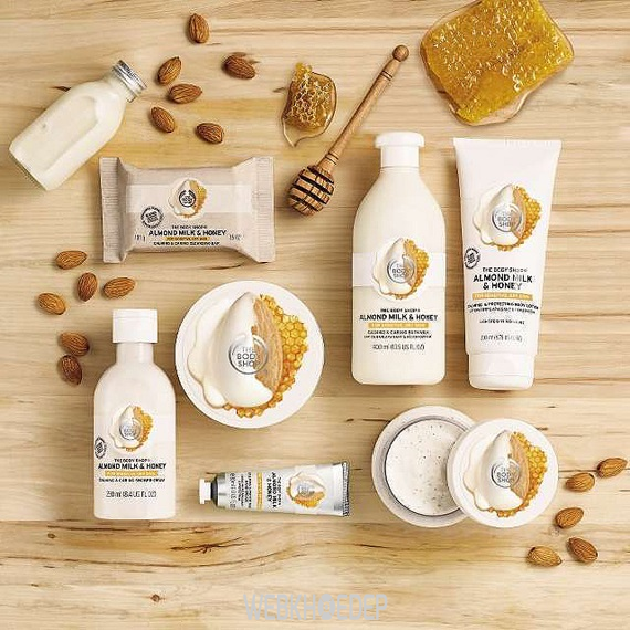 Nâng niu làn da khô và nhạy cảm với The Body Shop Almond Milk & Honey - Hình 3
