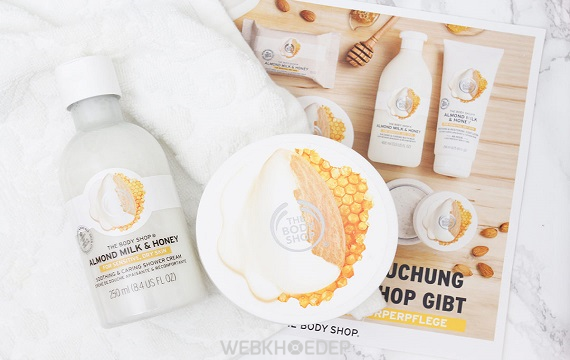 Nâng niu làn da khô và nhạy cảm với The Body Shop Almond Milk & Honey - Hình 2