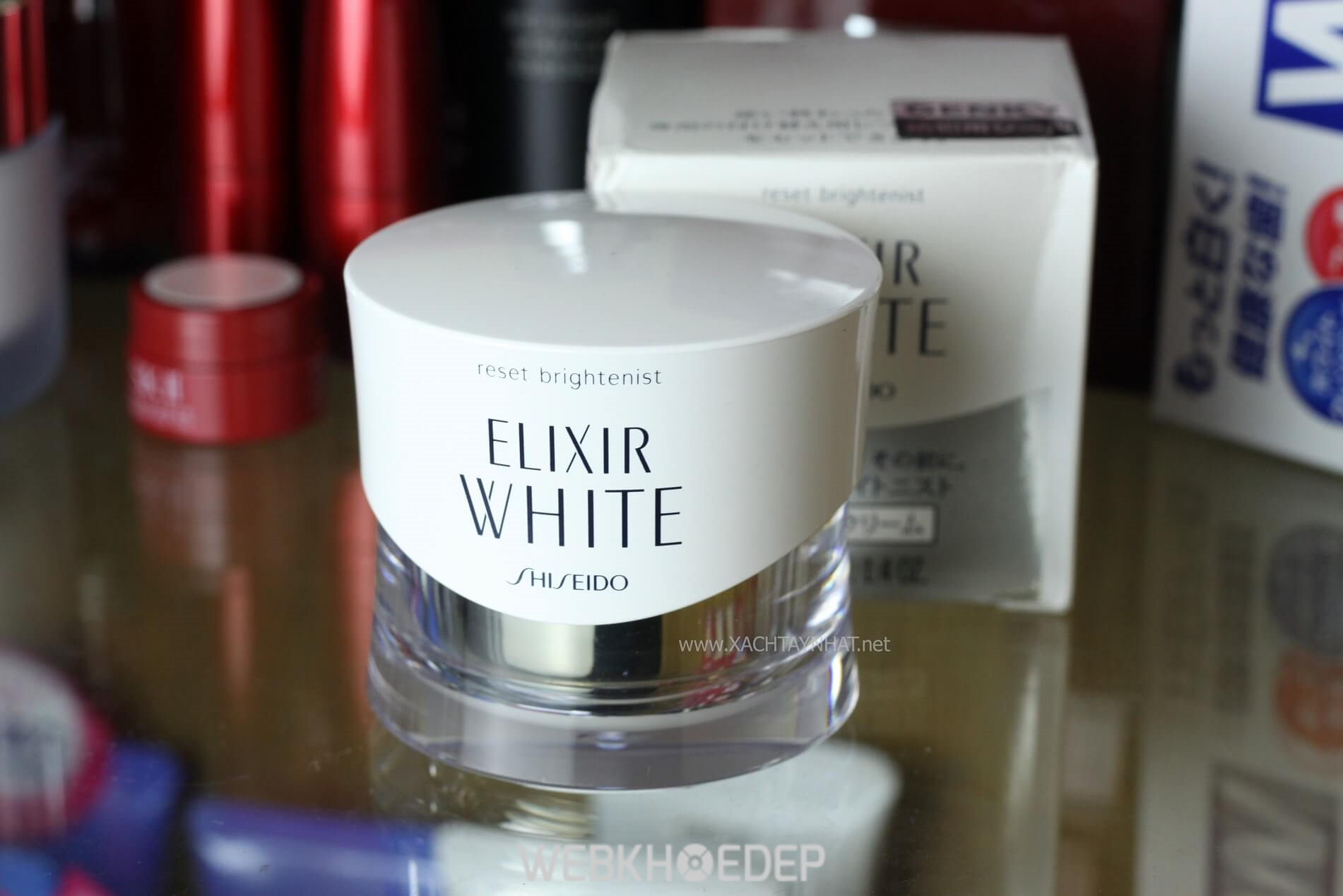 Kem dưỡng trắng da dòng Shiseido Elixir 