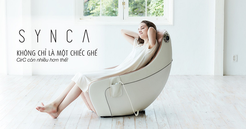 Review ghế massage toàn thân Synca CirC có tốt không, giá bao nhiêu