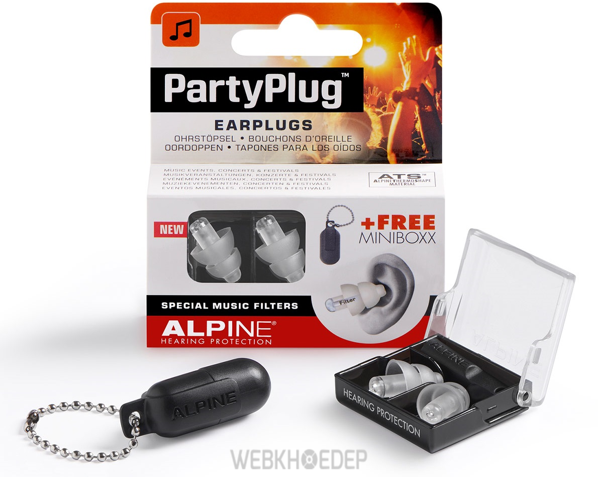 Nút bịt tai dùng cho âm nhạc Alpine Party Plug Ear plugs