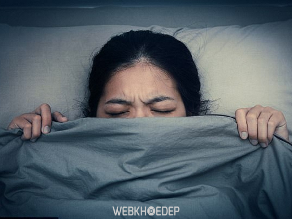Hoảng sợ khi ngủ là một trong những dấu hiệu bệnh