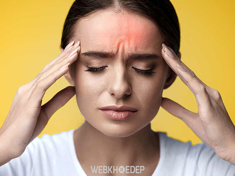 Người bị stress kéo dài có thể bị đau đầu mãn tính