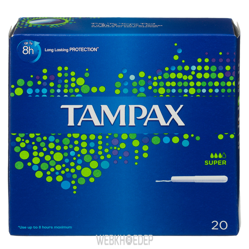 Tampon Tampax được nhiều chị em lựa chọn 