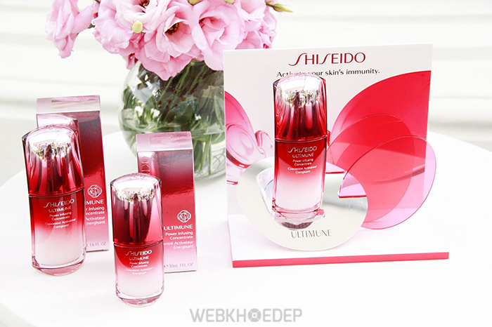 Tăng sức đề kháng cho da với tinh chất truyền năng lượng Shiseido Ultimune Power Infusing Concentrate - Hình 3