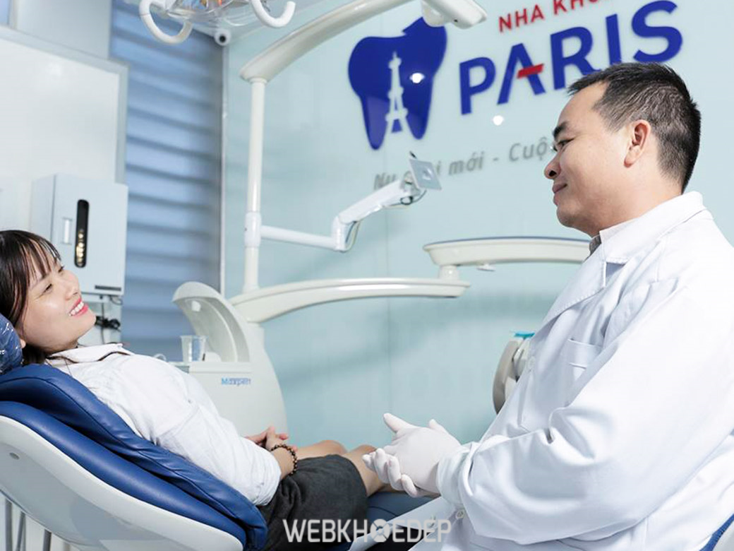 Phương pháp tẩy trắng răng tại nha khoa Paris uy tín