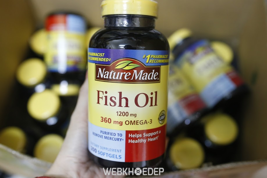 Sản phẩm dầu cá Omega của Principle Nutrition có tác dụng hỗ trợ trí nhớ 