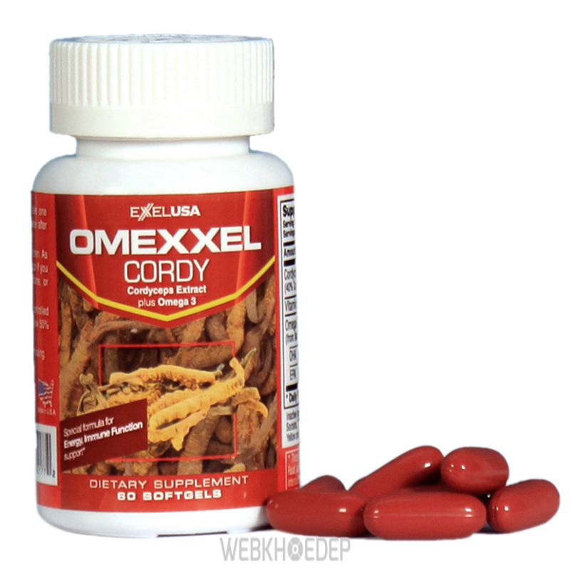 Tăng cường sức khỏe cho đấng mày râu với Omexxel Cordy