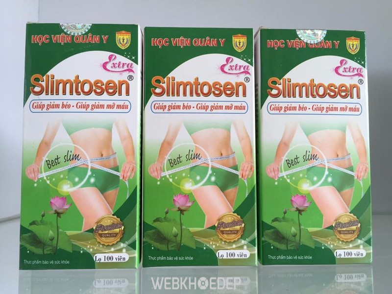 Slimtosen Extra hỗ trợ giảm béo, giảm mỡ máu