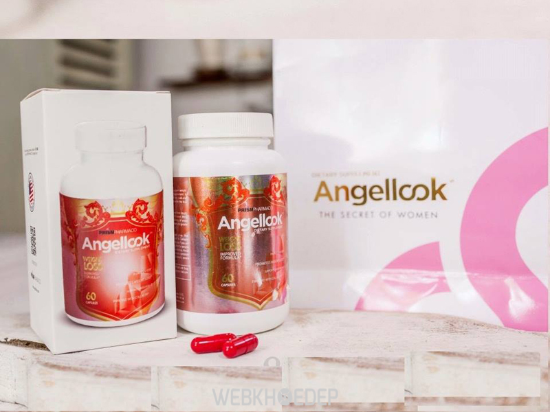 Thực phẩm chức năng hỗ trợ giảm cân an toàn Angellook Weight Loss còn có thể duy trì vẻ đẹp tự nhiên cho làn da của bạn