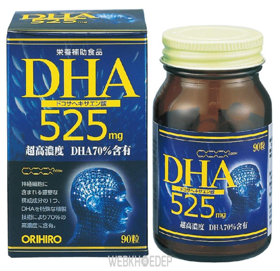 Thuốc bổ não  DHA 525mg Orihiro