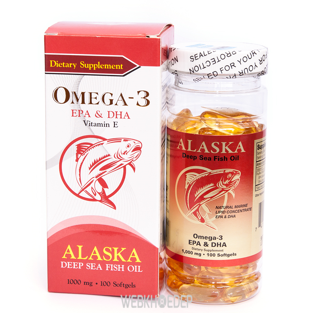 Viên uống Alaska Omega 3 