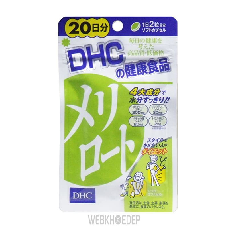 DHC là sản phẩm hỗ trợ giảm cân bán chạy nhất thị trường nội địa Nhật
