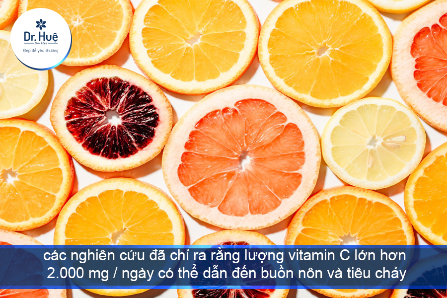 Nguyên nhân nổi mụn do uống vitamin C và cách giải quyết