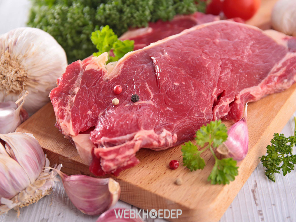 Người mắc bệnh u xơ tử cung nên tránh ăn các loại thịt đỏ